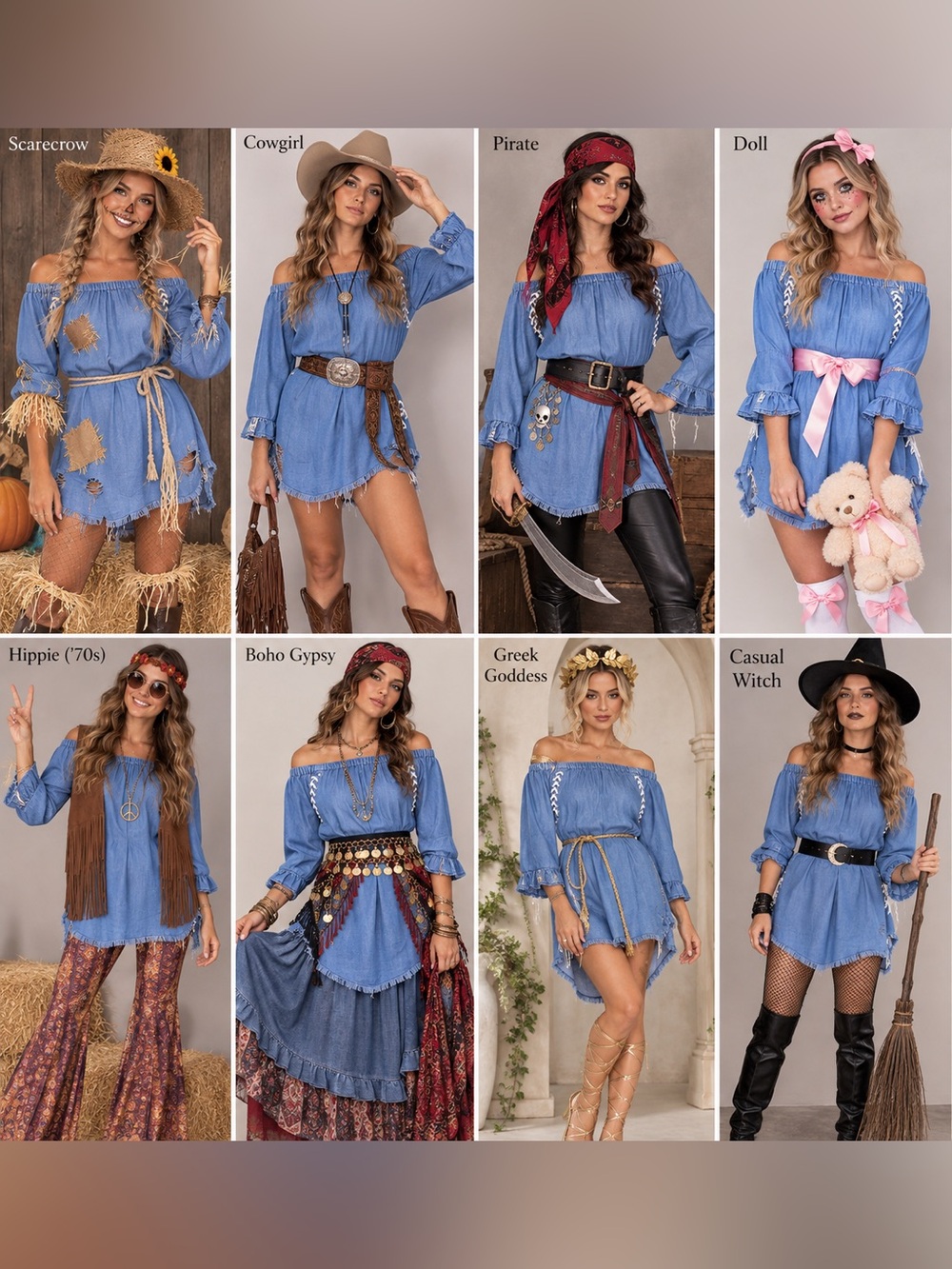Billy T Denim Lace Up Lyocell Tunic